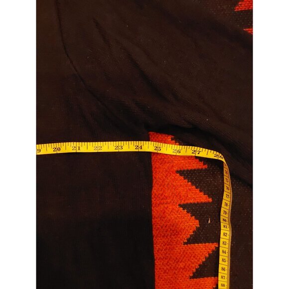 Quacker Factory Plus Size Black Sweater Colorful Sequin Bead Heart. Size - Picture 6 of 13